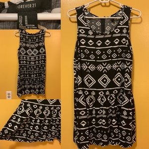 Fun and flowy patterned dress